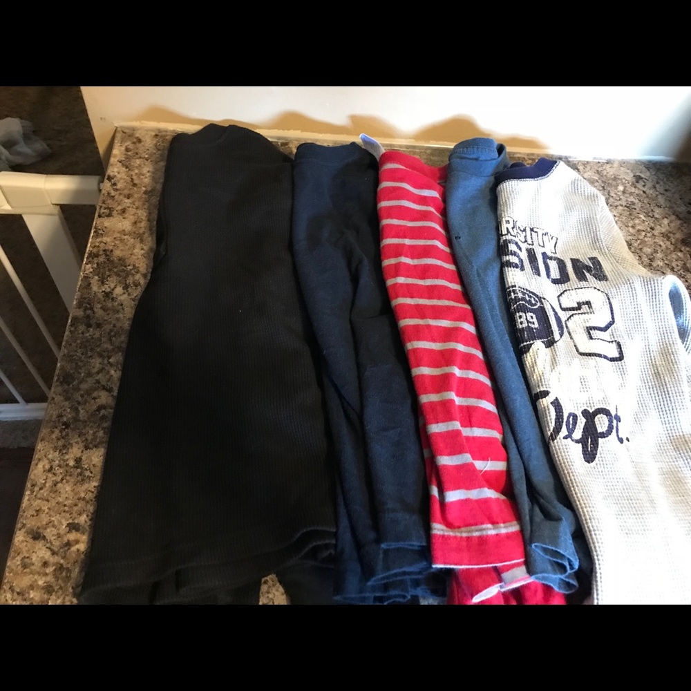 Set of 5 Boys long sleeve shirts